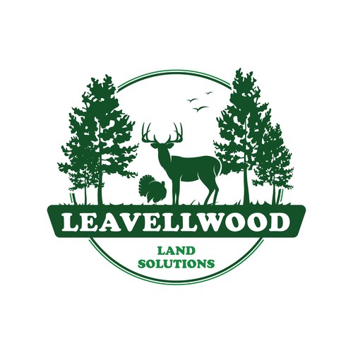 Newly Formed Forestry Company - Leavellwood Land Solutions. Looking for a catchy logo that will be easy to identify Design by PXRon