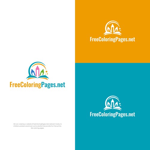 Help us create a logo for our coloring website! Design by sabhu07