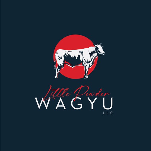 Wagyu Beef and Cattle Logo Promo Design by OhLulu