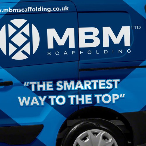 MBM Scaffolding - Van Design Design by SFZ_design