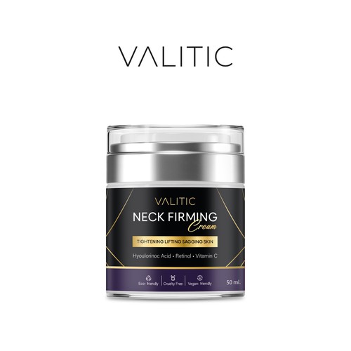 Neck firming cream - expensive look Design by creationMB