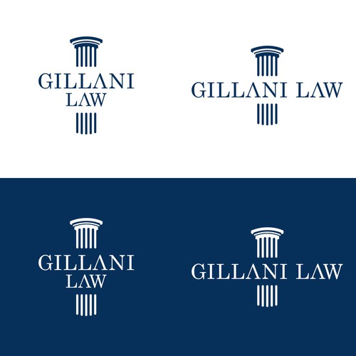 Gillani Law Firm Design by denilicious