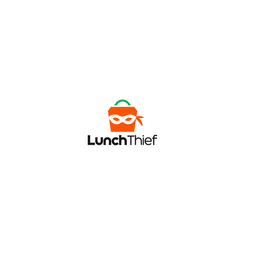 LunchThief Mobile App Logo Design réalisé par Striker29