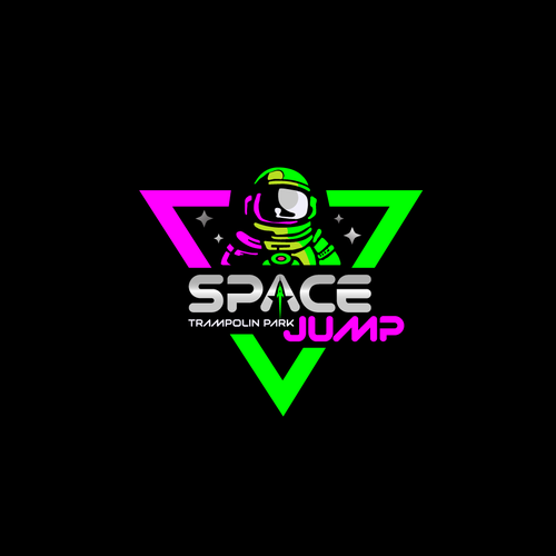 Space Jump Trampoline Park - Logo Design For Space Themed Adventure Park Design por PUJYE-O