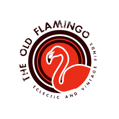 Create hip logo for THE OLD FLAMINGO that specializes in eclectic, vintage, upcycled furniture finds Design von Katerina Lebedeva