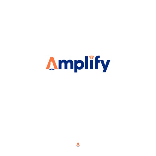 Amplify Logo Design by Owlman Creatives