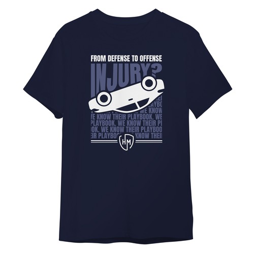 Personal Injury Lawyer T-Shirts Design by OmBesi