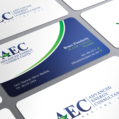 AEC Business Card Design by equiroz™