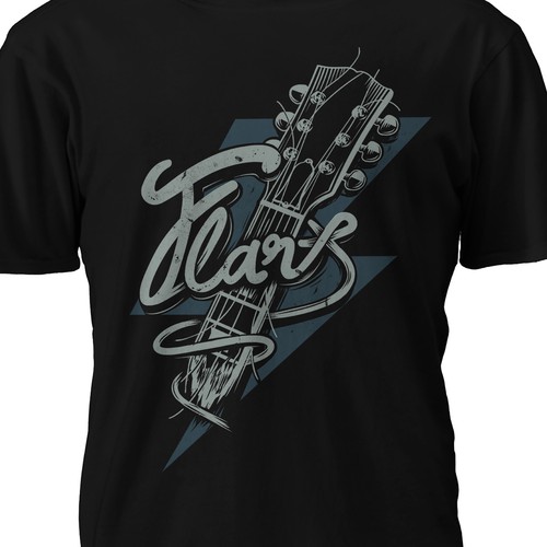 Rock band T-shirt design Design por Riskiyan W