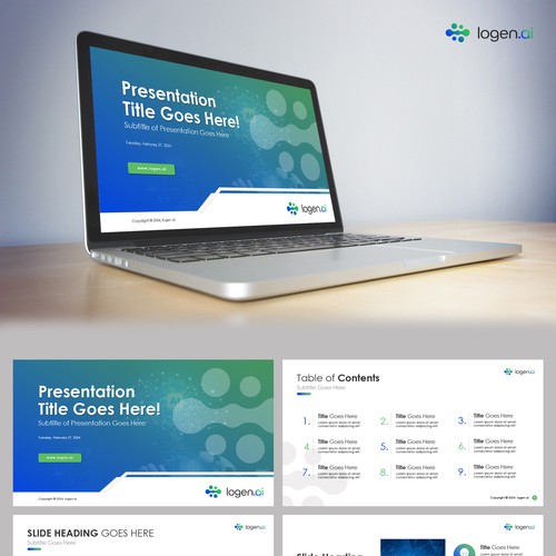 KI-Startup need a creative Powerpoint Template Design Design by Wisden