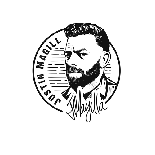 J. Magill Stamp Design by Runfitri