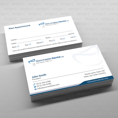 Designs | Dental stationary and business card | Stationery contest