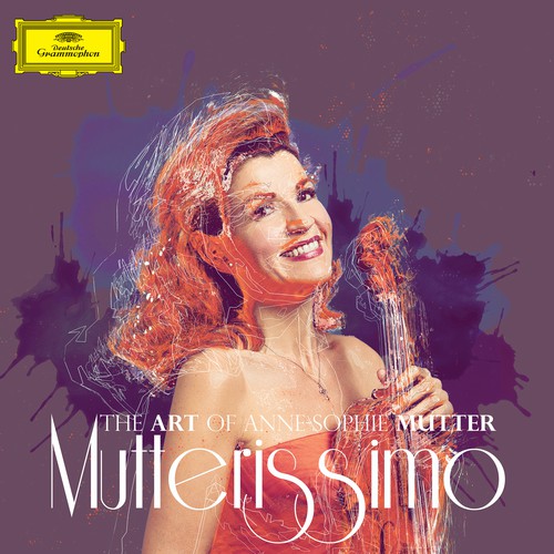 Illustrate the cover for Anne Sophie Mutter’s new album Design by GotliArt