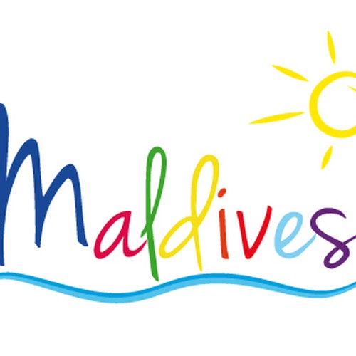 logo for Maldives Diseño de stefffy