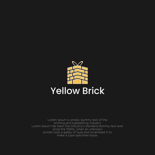 Yellow Brick Logo Design by MaroUkoru