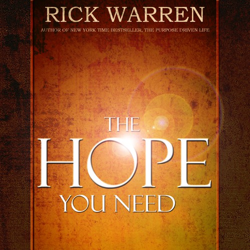 junhinさんのDesign Rick Warren's New Book Coverデザイン