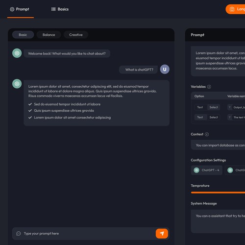 UI/UX Redesign for ChatGPT Prompts Platform Design by The webbug