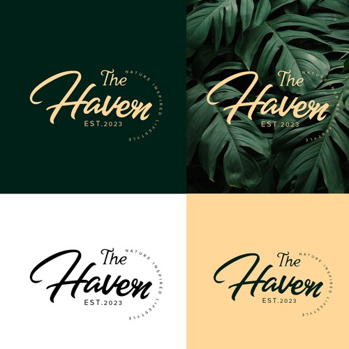 Organic Logo for high end nature inspired boutique - sell plants and hand crafted goods Design by Memoir Studios™