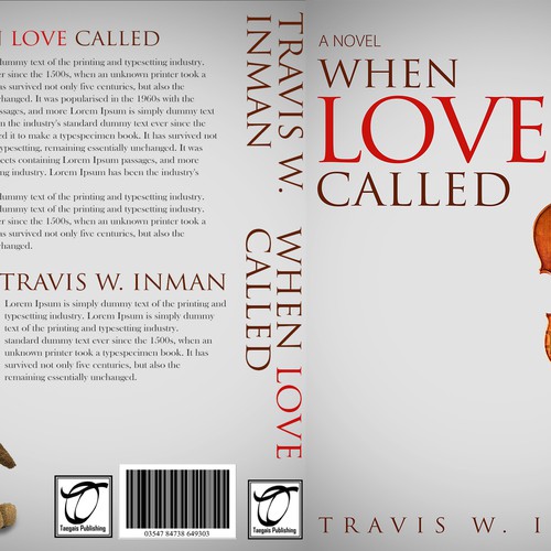 Create a Winning Front-and-Back Book Cover for WHEN LOVE CALLED Design by zenazar