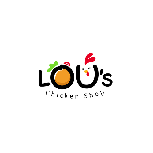 Fried Chicken Shop Logo Design by Joezua and