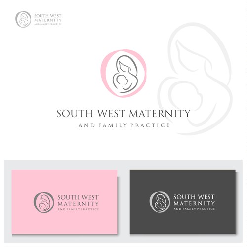 Boutique style maternity and women s health medical centre logo