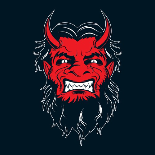 Devil's King Pirate Flag Design von arsenix