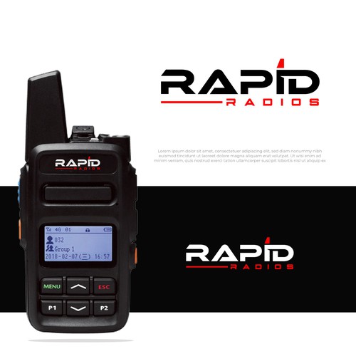 Masculine and Hip design for Walkie Talkie Brand Design by SetraDigital