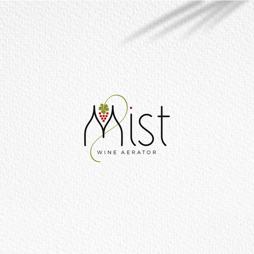 Wine Mist Logo Design by AGNDesign