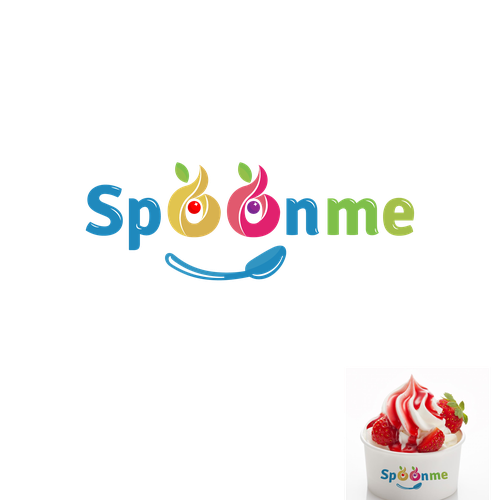Create a trendy logo for a new Frozen yogurt shop! Spoon Me Yogurt Design by jurooo™
