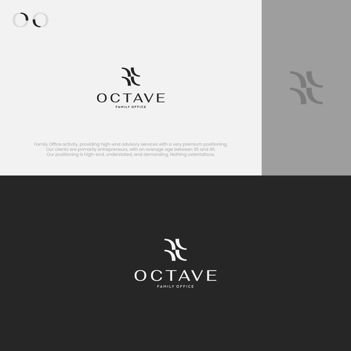 "Octave logo" winning Logo & social media pack
