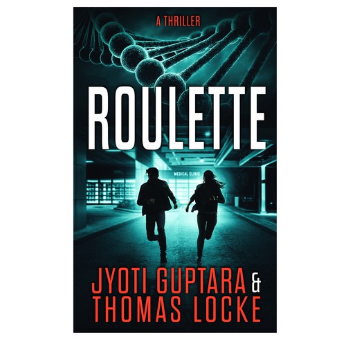 Thriller book cover (action / adventure / mystery) Design by Betelgeuse