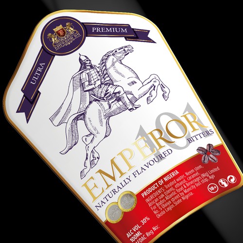 An eye catching label design Design by laudes