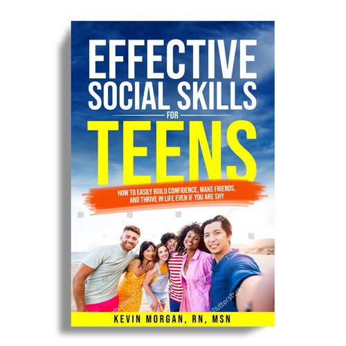 beach scene for a book cover appealing to teens Design by Mr.TK