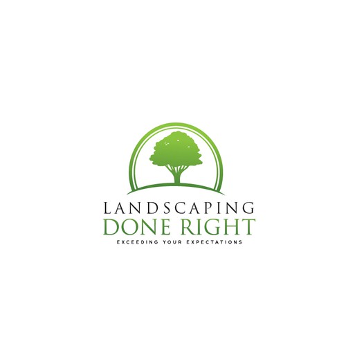 Searching for Clean, Indelible Logo for Landscaping Company Design by Arwen14