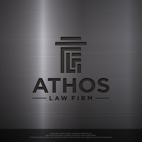 Design  modern and sleek logo for litigation law firm Design by Mac _An