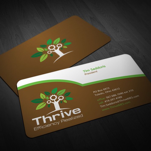 Create the next stationery for Thrive Ontwerp door DarkD