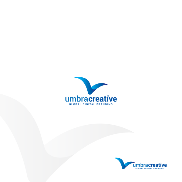 Modern logo for digital branding agency