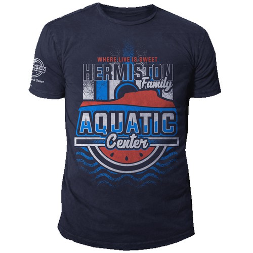 Aquatic Center needs an exciting T-Shirt design! Design by *****CONIEL*****