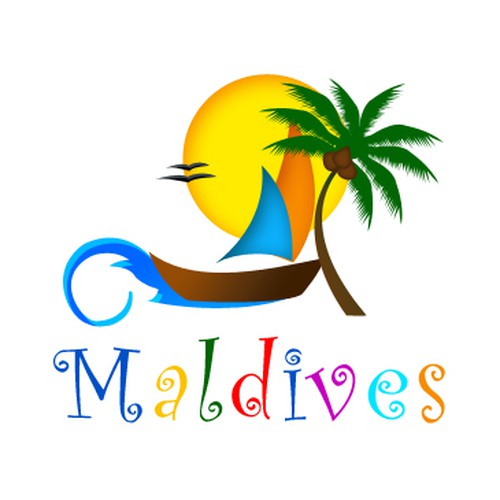 コンペ「logo for Maldives」のデザイン by aarnaさん 