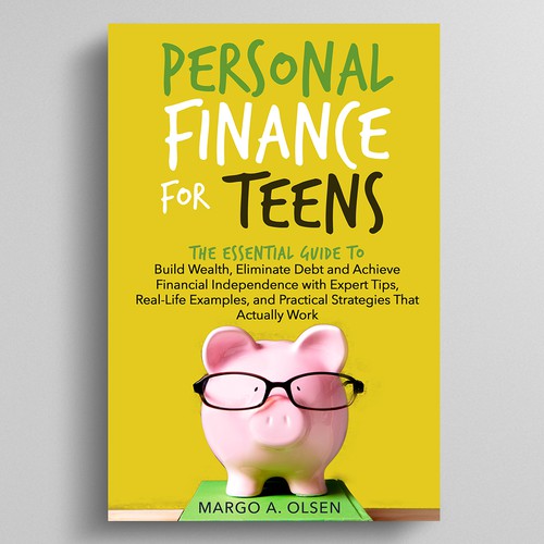 Cover design for a book about personal finance that will appeal to Gen Z Design by Dynaaa