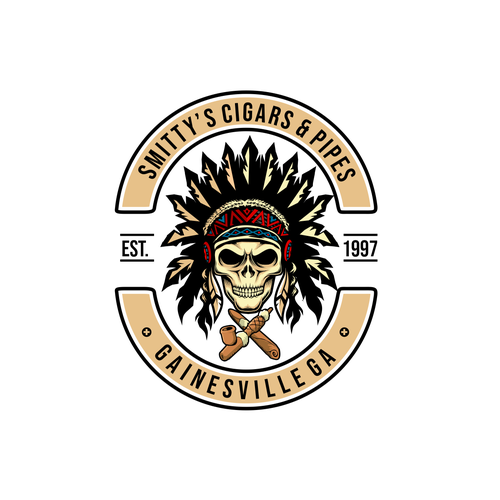 Rebranding for a local cigar lounge for T-Shirts, Coasters & decals Design by Vandi septiawan