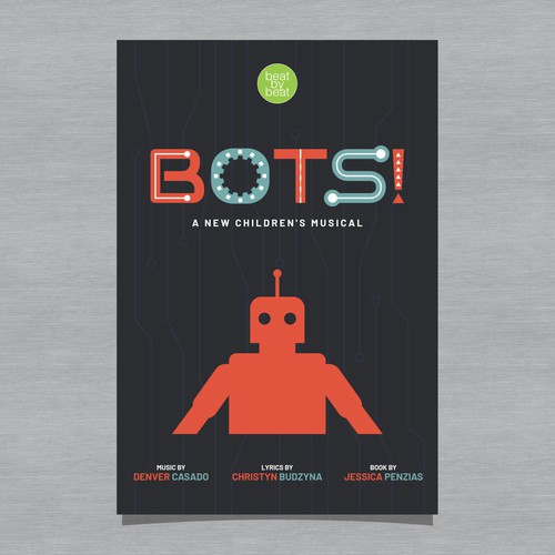 Design eye-catching poster for a contemporary NEW MUSICAL Design by Syarif HC