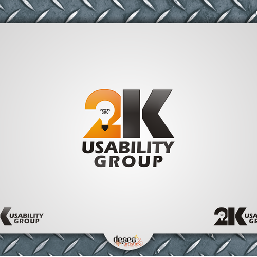 2K Usability Group Logo: Simple, Clean Ontwerp door The_Fig
