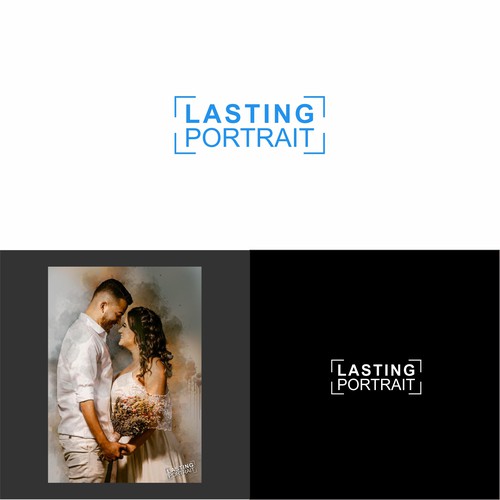 Custom Oil and Watercolor Portrait Logo and Word Art Design by #Lagadu