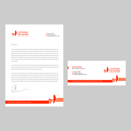 Stationery contest entry by Xclusive16