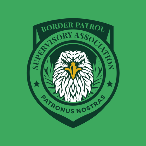 Border Patrol Supervisors Association Eagle Logo Design Design by matanomira