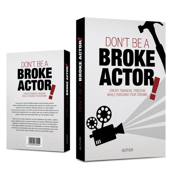 Design by graphissimo titled "DON'T BE A BROKE ACTOR"