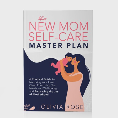 Self-care for New Moms book cover Diseño de Laslo Vanger