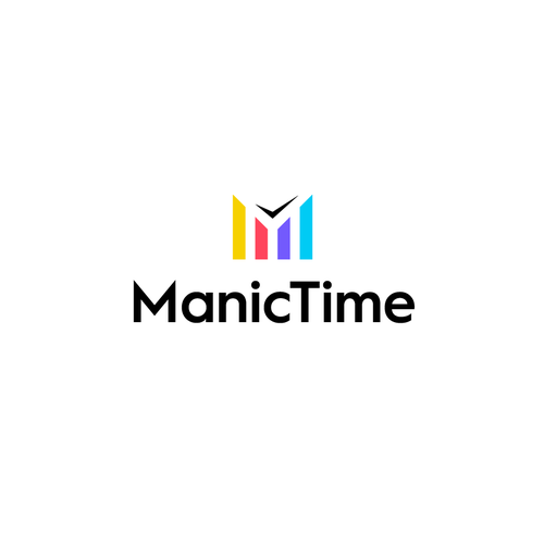 Redesign ManicTime.com logo Design by Roxana.I
