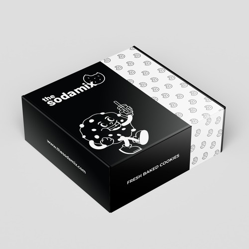 Single Cookie Box Design by Manthanshah